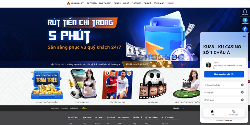 Hướng dẫn 4 bước để liên hệ Kubet